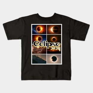 Eclipse 2024 Kids T-Shirt
